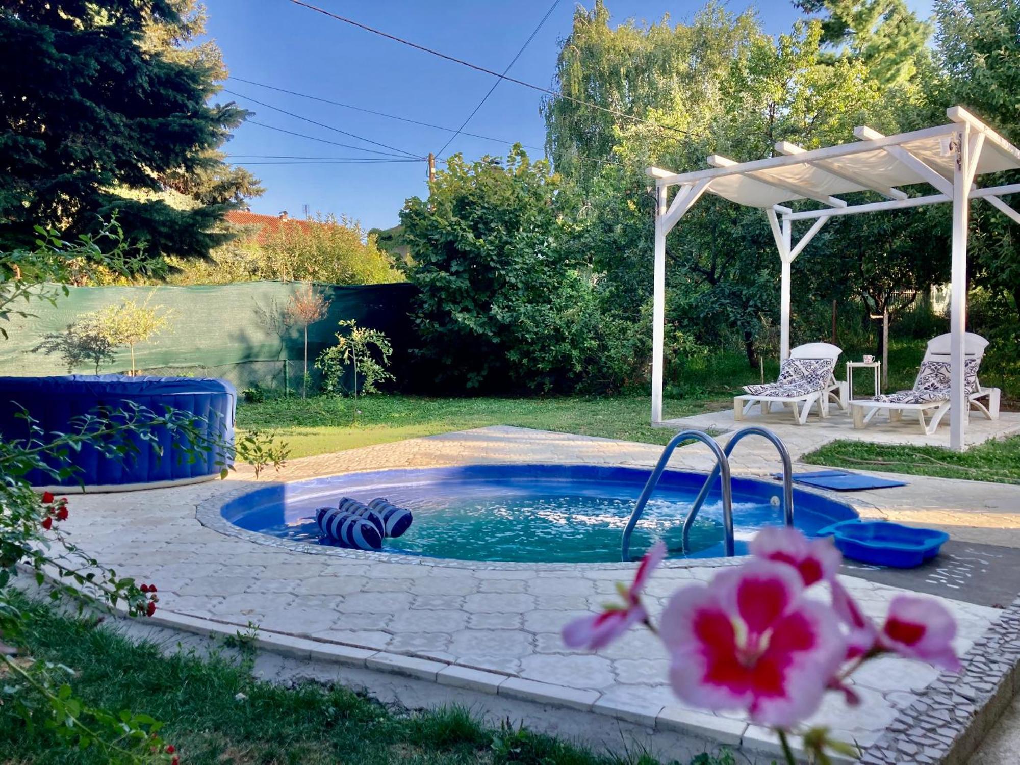 White House With Sauna And Jacuzzi Novi Sad Exterior photo